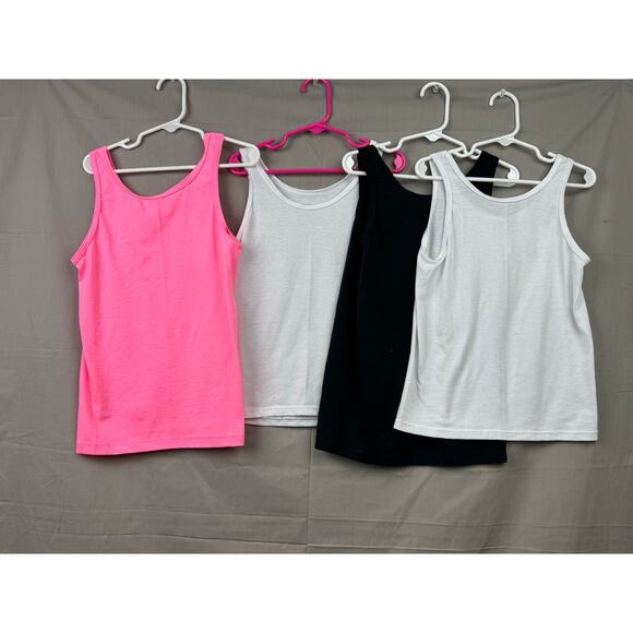 Fruit of the Loom Girls 4 Pack Tank Top, Size Small - Picture 1 of 6